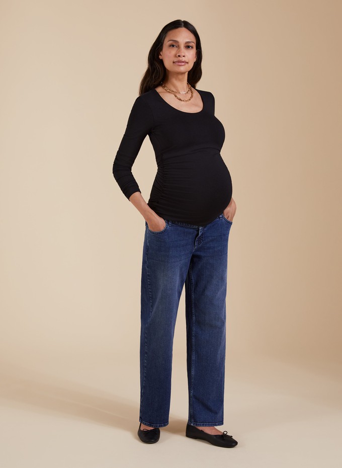 The Essentials Maternity Scoop Top from Isabella Oliver