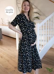 Olivia Maternity Dress with LENZING™ ECOVERO™ via Isabella Oliver