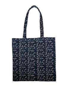 Organic Cotton Indigo Blossom Printed Tote Bag via Jenerous