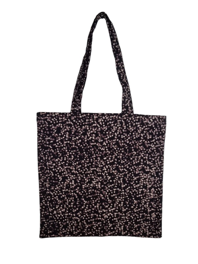 Organic Cotton Black Dotty Tote Bag from Jenerous