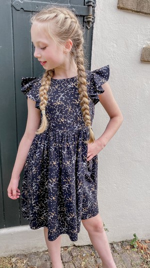 Organic Cotton Grace sparkle girls prom dress from Jenerous