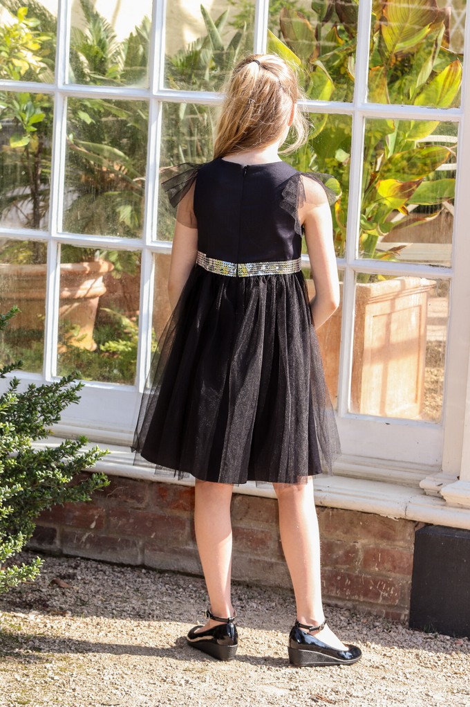 Girls Black Princess Dress from Jenerous