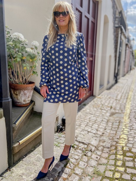 Organic Cotton Polka Dot Tunic Dress from Jenerous