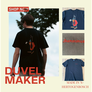 Duvelmaker – Black tee from Jheronimus Clothing