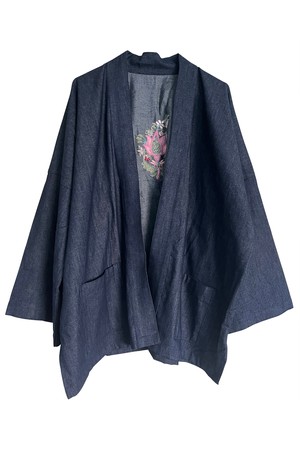 NEW! Embroidered Belted Overlay Denim from JULAHAS