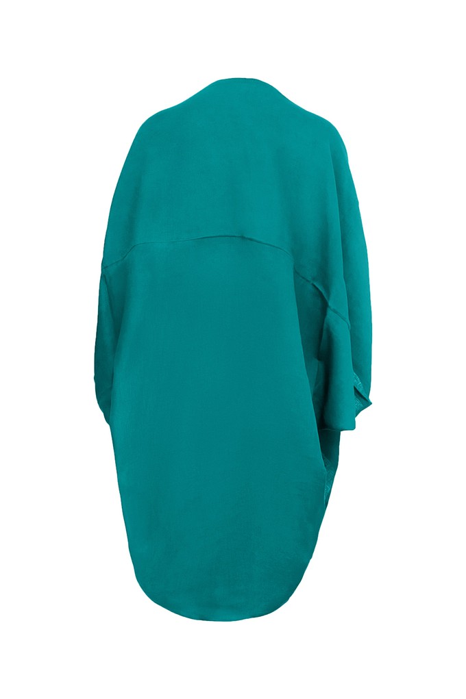 NEW! LINEN Kimono Viridian Green from JULAHAS