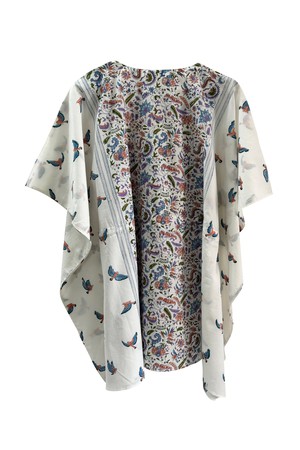 NEW! Cotton Kaftan Short Bird Pastel from JULAHAS