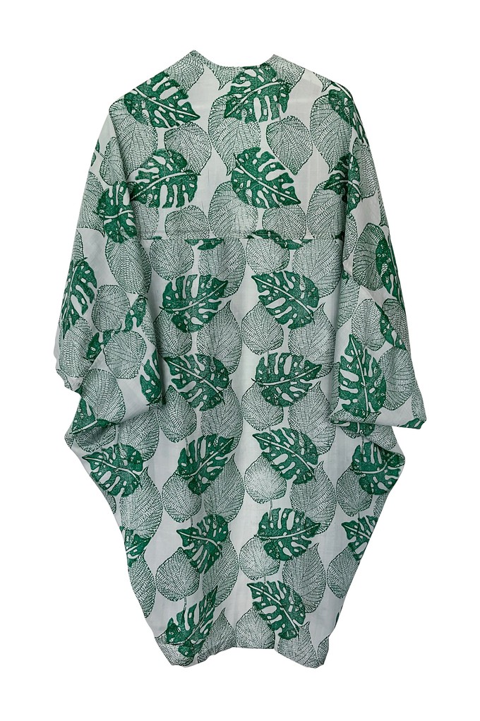 NEW! Peace Silk Kimono Monstera from JULAHAS