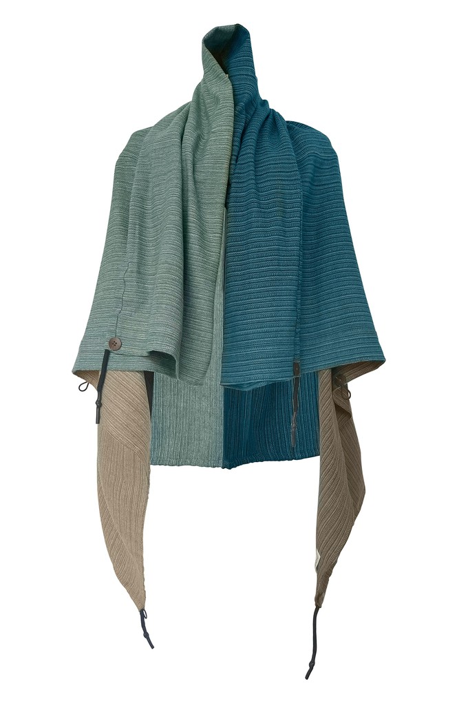 NEW! Cotton Cape Equal Teal from JULAHAS