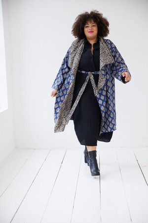 NEW! Reversible Cotton Coat Indigo from JULAHAS