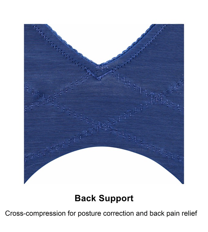 Project Cece  Back Support Full Coverage Wireless Organic Cotton