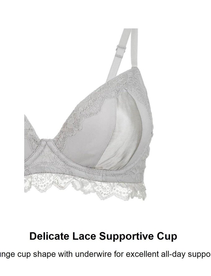 Project Cece  Lace Bra - Willow Black Contrast - First version