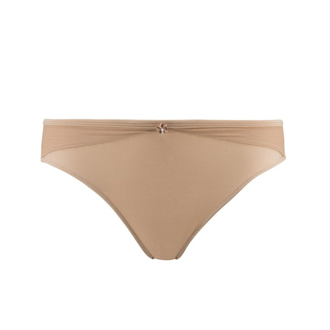 Hope - Silk & Organic Cotton Brief in Skin Tone Colours from JulieMay Lingerie