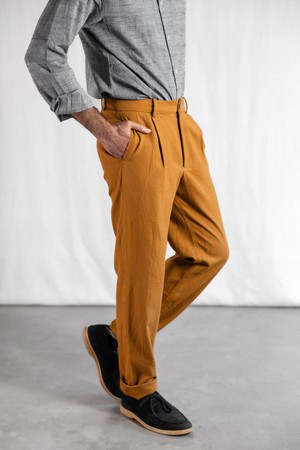 Organic cotton pants Harinder Curry from Jyoti - Fair Works