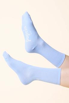 Popeia Organic Cotton Socks The Casual Light Blue via Jyoti - Fair Works