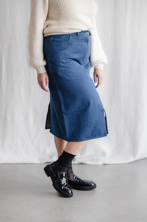 Skirt Aleena  Denim from Jyoti - Fair Works