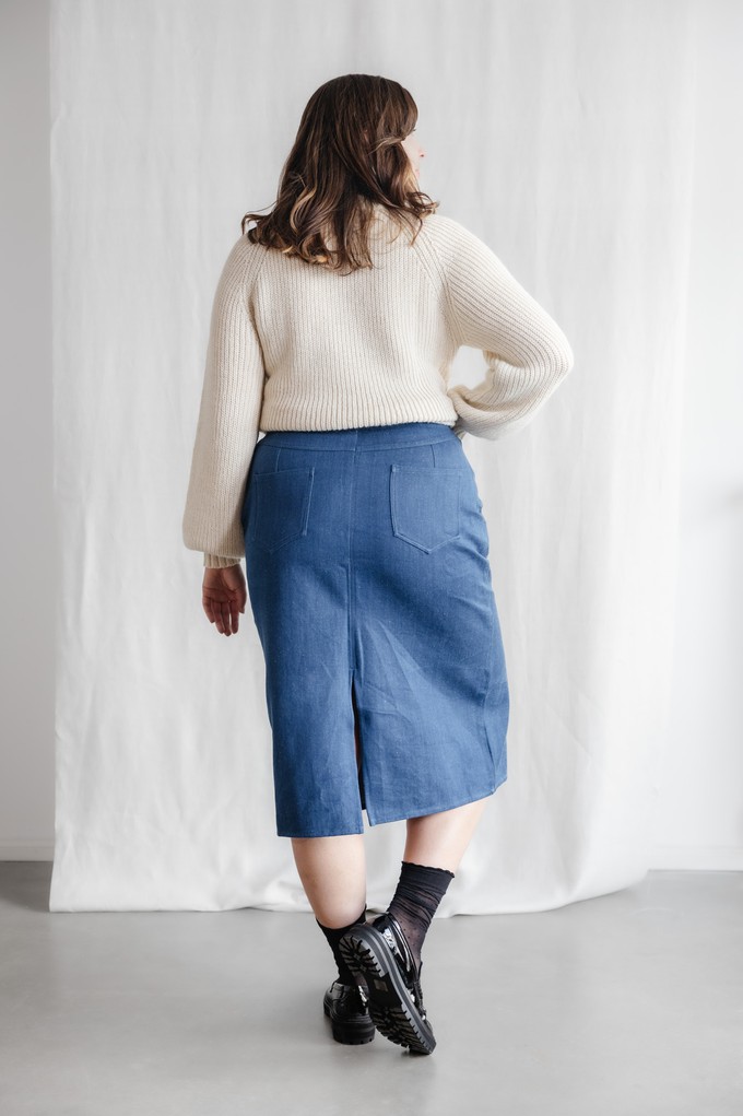 Skirt Aleena  Denim from Jyoti - Fair Works