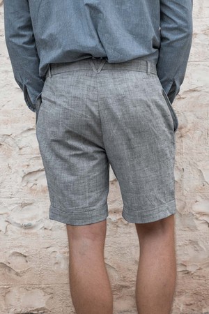 Cotton Shorts Heet Gray from Jyoti - Fair Works