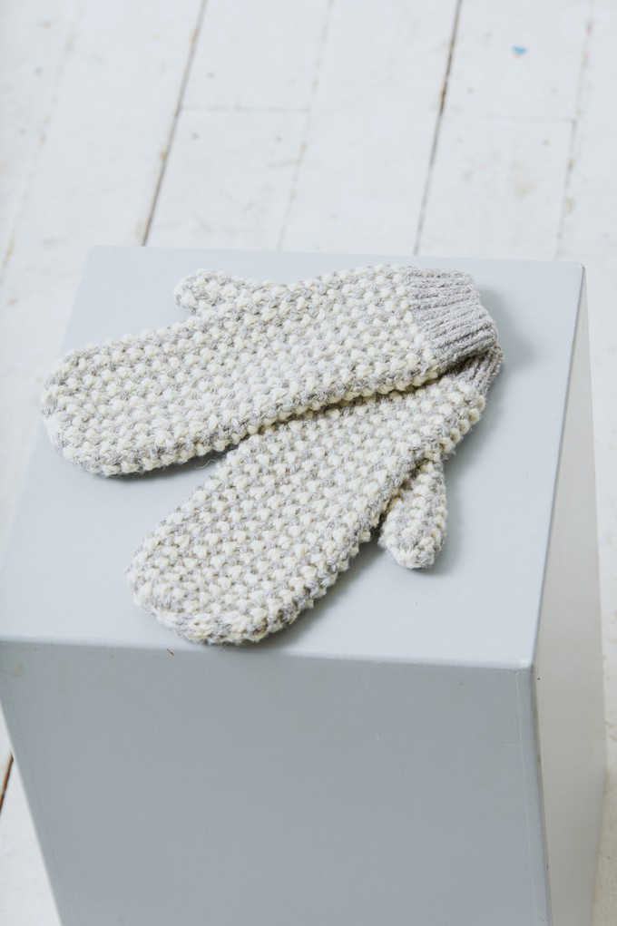 Baby Alpaca Mitten Gloves Cusco Grey from Jyoti - Fair Works