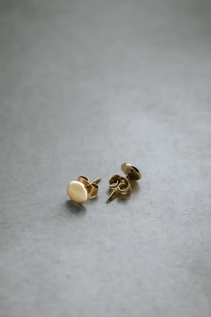 Stud earrings Tek brass from Jyoti - Fair Works