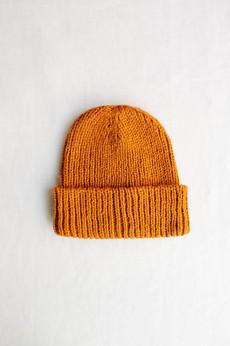 Baby Alpaca Hat Ayacucho Curry via Jyoti - Fair Works