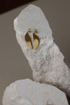 Earring Nuukela Brass from Jyoti - Fair Works