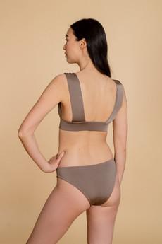 ORIA BOTTOM Reversible in Arancione & Viola via Kaly Ora