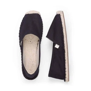 Jet Black Klassische Espadrilles für Damen from Kingdom of Wow!