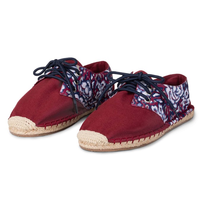 Espadrilles RED DESERT Lace Up für Damen from Kingdom of Wow!