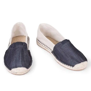 Eburnean Schwarz ExtraFit Espadrilles für Männer from Kingdom of Wow!