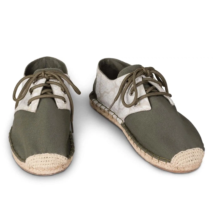 Boteh Lace Up Espadrilles für Frauen from Kingdom of Wow!