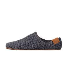 Lightweight Charcoal Wool Bamboo Slippers via Kingdom of Wow!