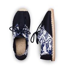 Espadrilles BLUE TRIBAL Lace Up für Herren via Kingdom of Wow!