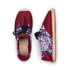 Red Desert Lace Up Espadrilles for Women via Kingdom of Wow!