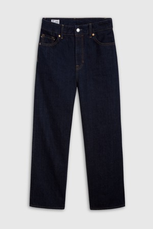 LIORA CROPPED SELVAGE | CLEAN EASY FADE INDIGO RINSE from Kings of Indigo