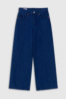 ELISABETH CROPPED | STANLEY SPACE BLUE RINSE via Kings of Indigo