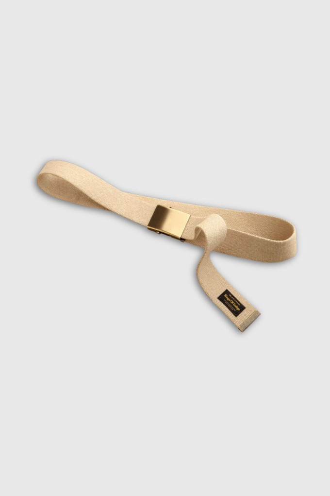 VEGAN BELT | BEIGE from Kings of Indigo