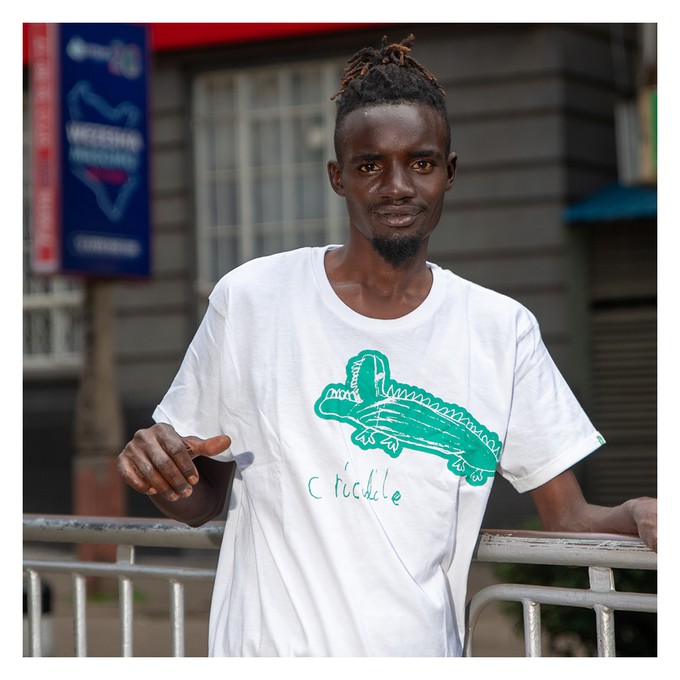 CROCODILES Men Shirt Green from Kipepeo-Clothing