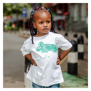 CROCODILES Kids Shirt Green from Kipepeo-Clothing