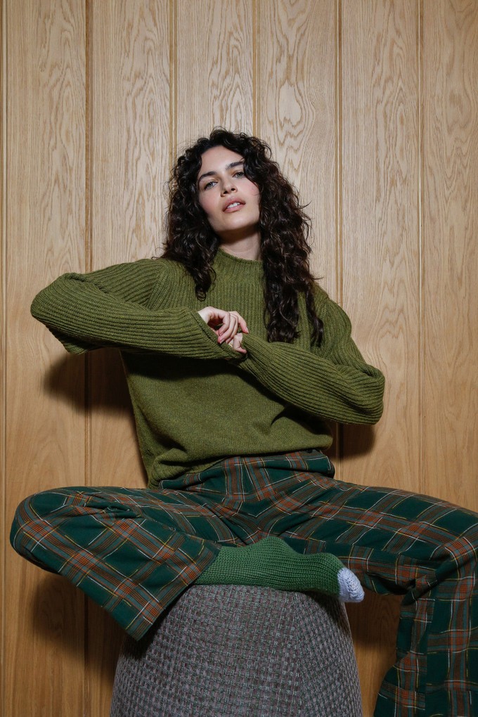 WILD Wool Jumper - Green from KOMODO