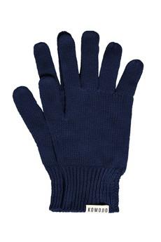 CITY Organic Cotton Gloves - Navy via KOMODO