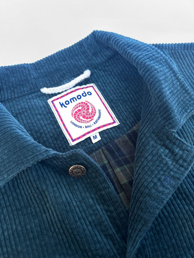 STANLEY Organic Cotton Corduroy Jacket - Marine Green from KOMODO