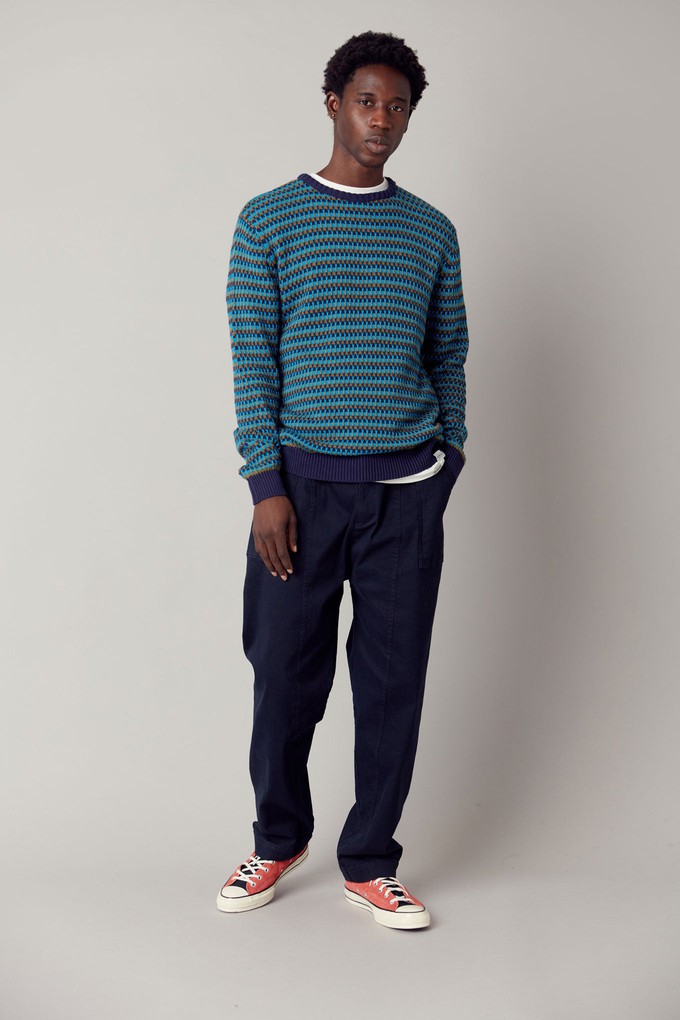 KAI - Organic Cotton Jumper French Blue from KOMODO