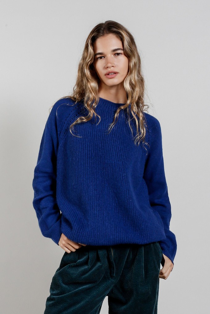 ATLANTA Wool Blend Jumper - Navy from KOMODO