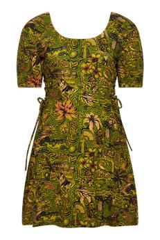 BALI - Organic Cotton Dress Green via KOMODO