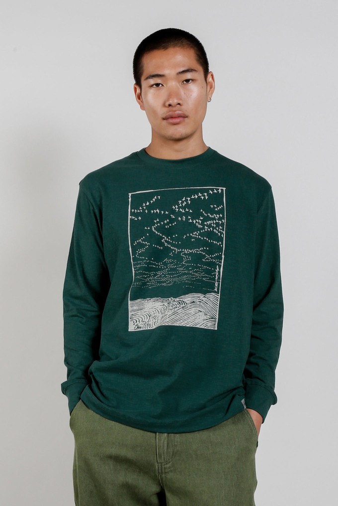 MIGRATION - GOTS Organic Cotton Tee Green from KOMODO