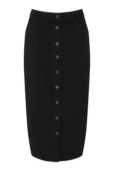 ISABEL - Organic Cotton Skirt Black via KOMODO