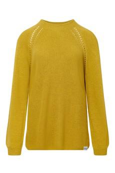 ATLANTA Wool Blend Jumper - Mustard via KOMODO