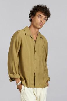 ATLAS - Rayon Shirt Khaki via KOMODO