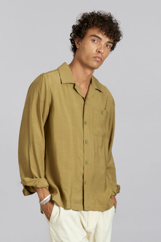 ATLAS - Rayon Shirt Khaki from KOMODO